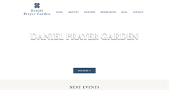 Desktop Screenshot of danielprayergarden.org